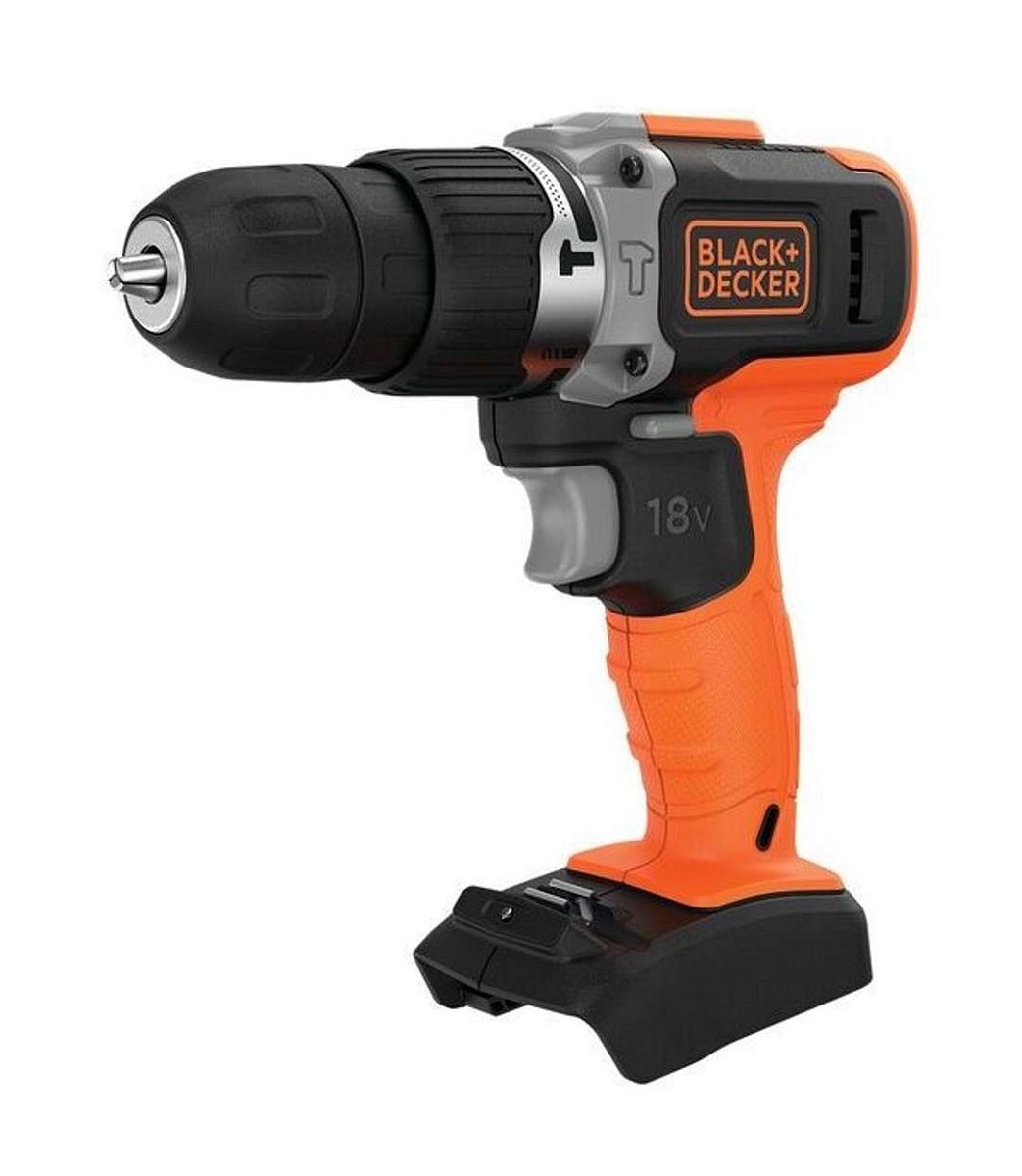 BLACK+DECKER - 18V AKU vrtačka s příklepem, bez baterie a nabíječky BCD003N-XJ