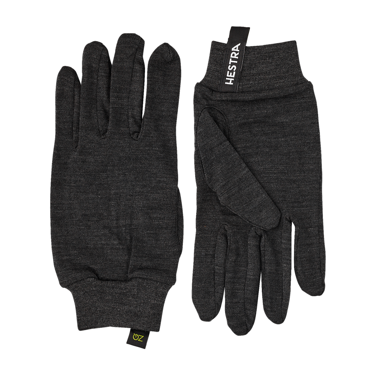 Rukavice Hestra Merino Wool Liner Active Tmavá Šedá8