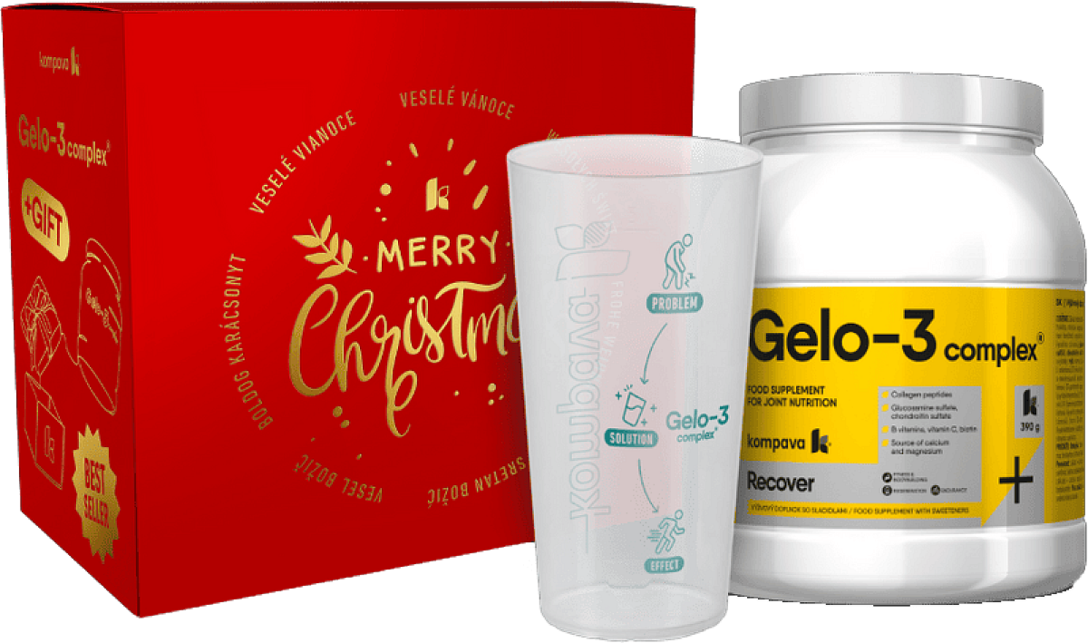 Kompava Gelo-3 Complex Merry Christmas Edition 390 g pomaranč
