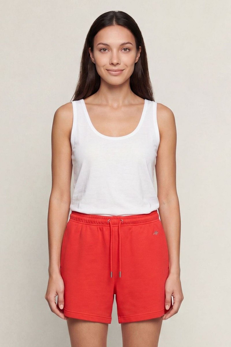 TOP GANT LINEN TANK TOP WHITE