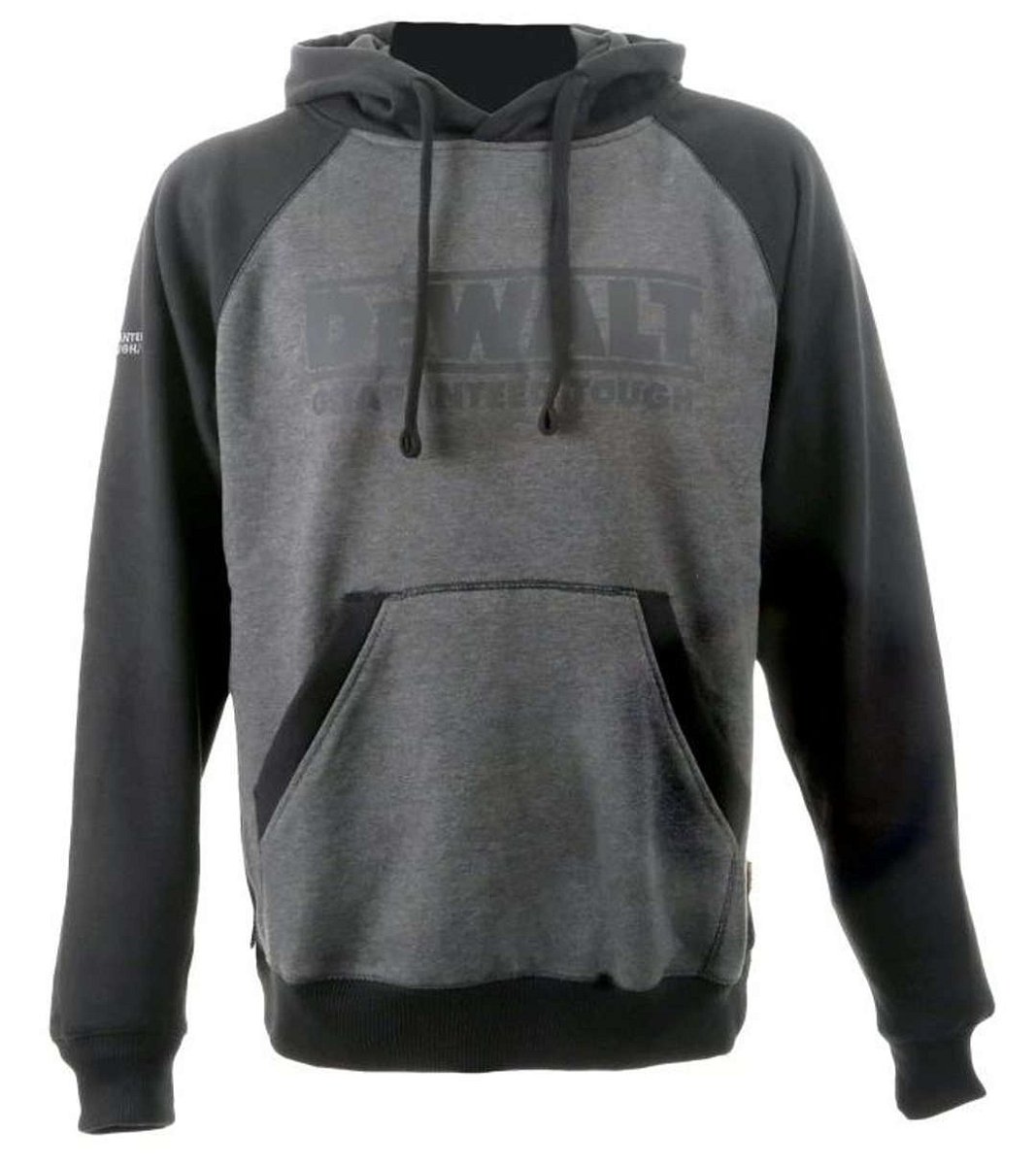 DeWALT - Pánská mikina s kapucí Stratford Hooded, velikost XL, šedá/černá DEW50526/XL