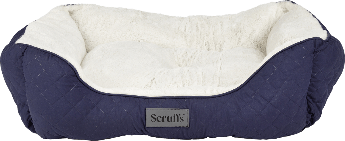 Pelech Scruffs Wilton Box Bed modrý L 75×60cm