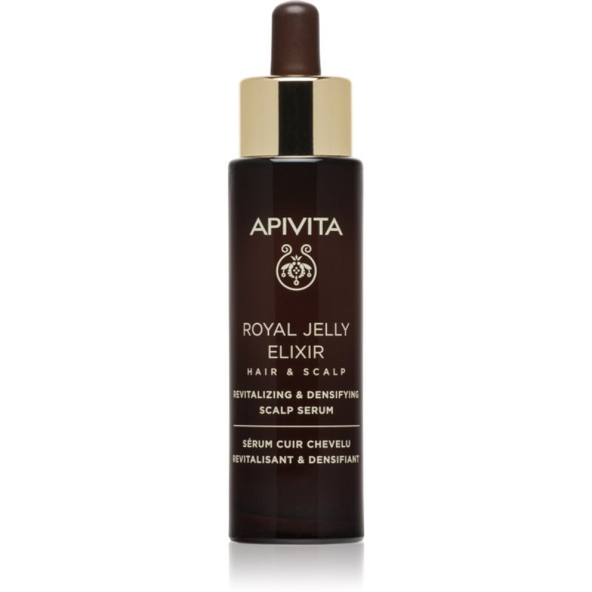 Apivita Royal Jelly Elixir Revitalizing & Densifying Scalp Serum revitalizační sérum pro pokožku hlavy 50 ml