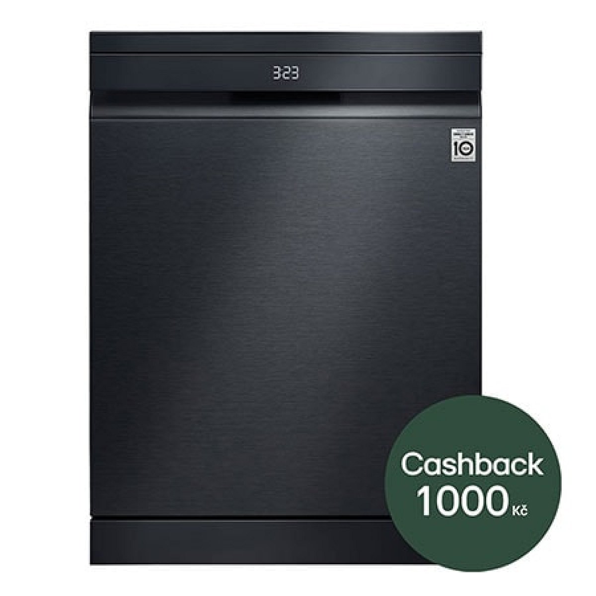 Volně stojící parní myčka nádobí LG- A - 14 sad nádobí QuadWash™ - Černá/šedá