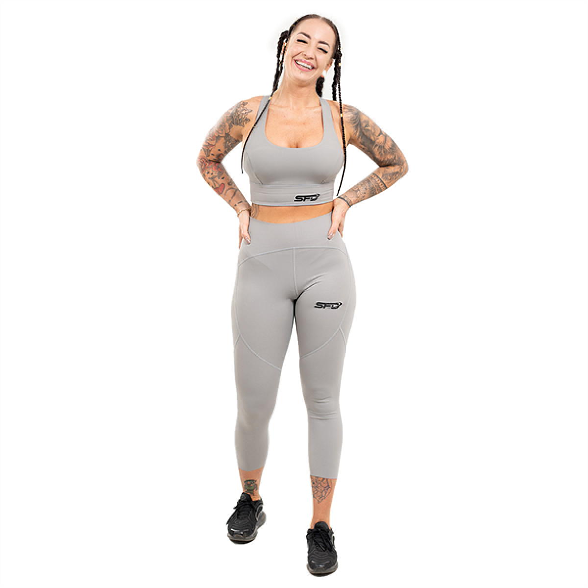 Leggins Smooth High Grey