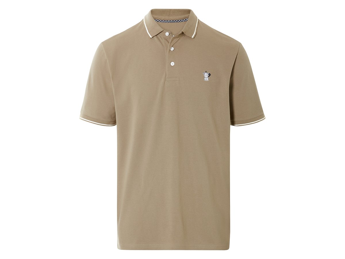 Livergy® Pánské polotriko "Regular Fit" (béžová, S (44/46))