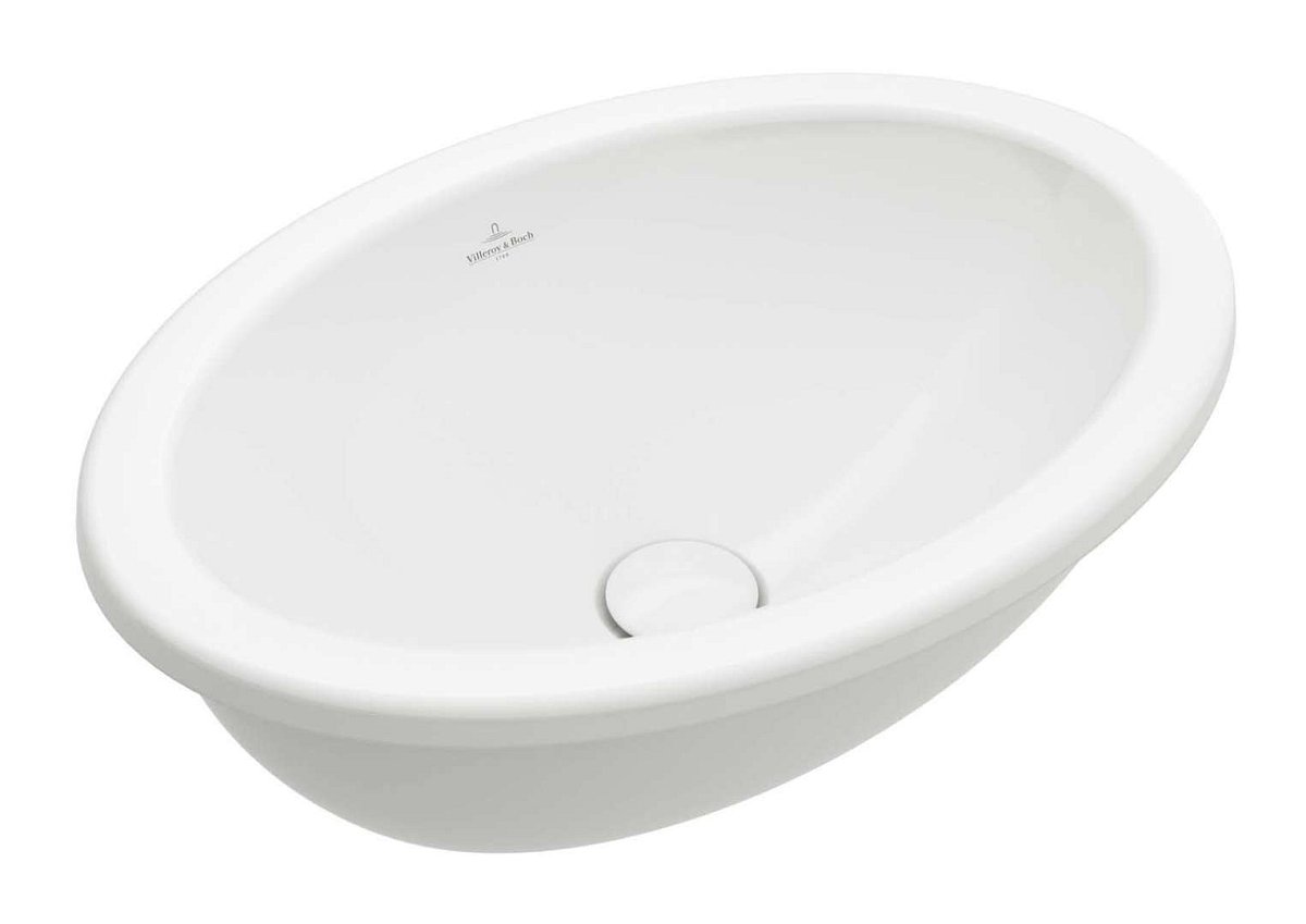 Villeroy & Boch Loop&Friends - Umyvadlo zápustné, 66x47 cm, bez přepadu, alpská bílá 4A630101
