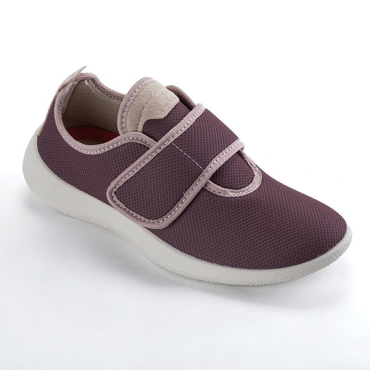 Dámské ortopedické tenisky na suchý zip tmavě fialové vel. 40