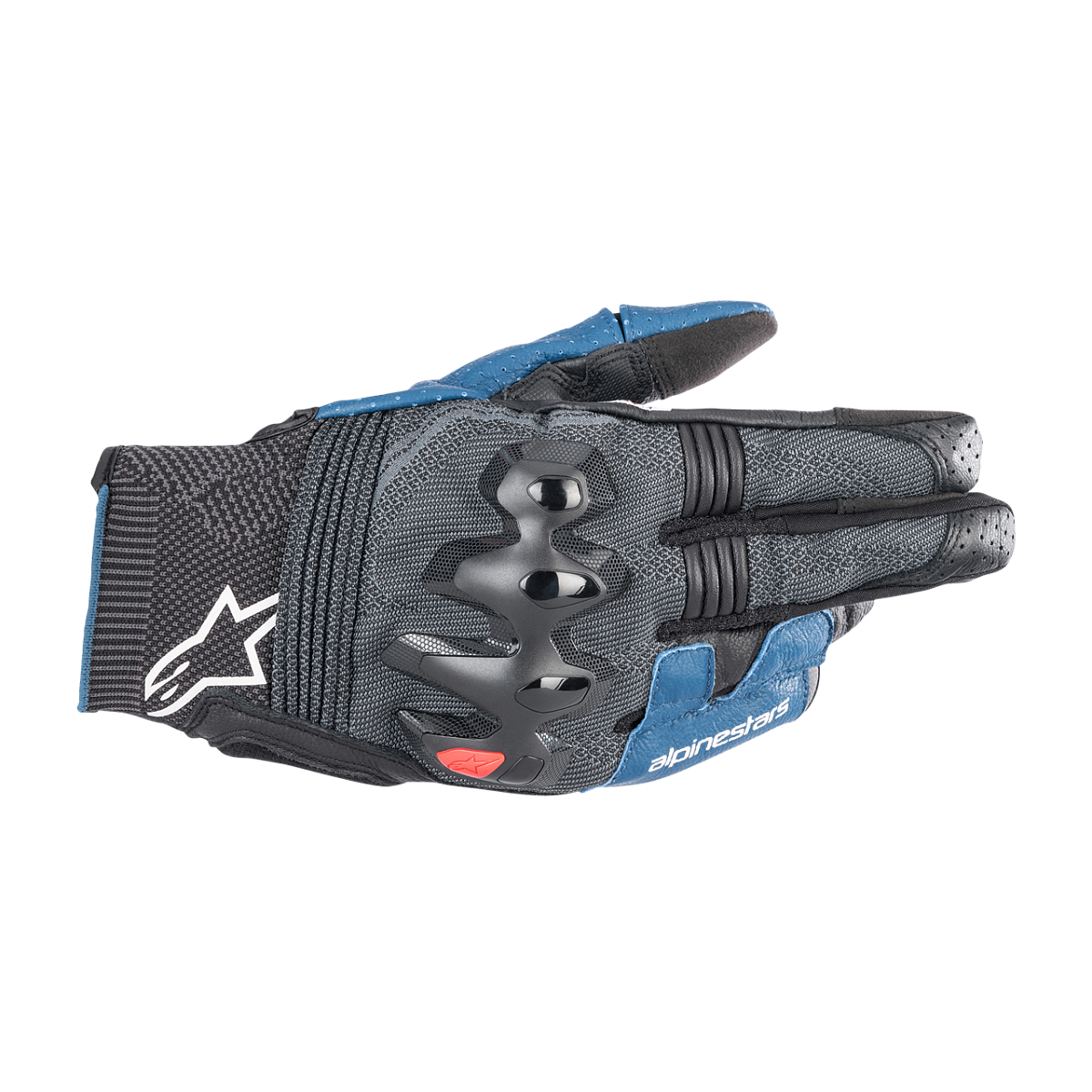Motocyklové Rukavice Alpinestars Morph Sport Černo-Modro-Sodalite 3XL