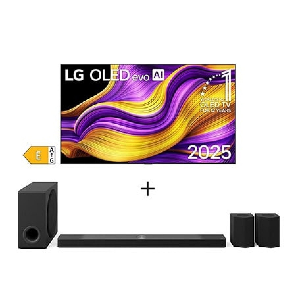 SET - LG TV OLED83G55LW + Soundbar S95TR