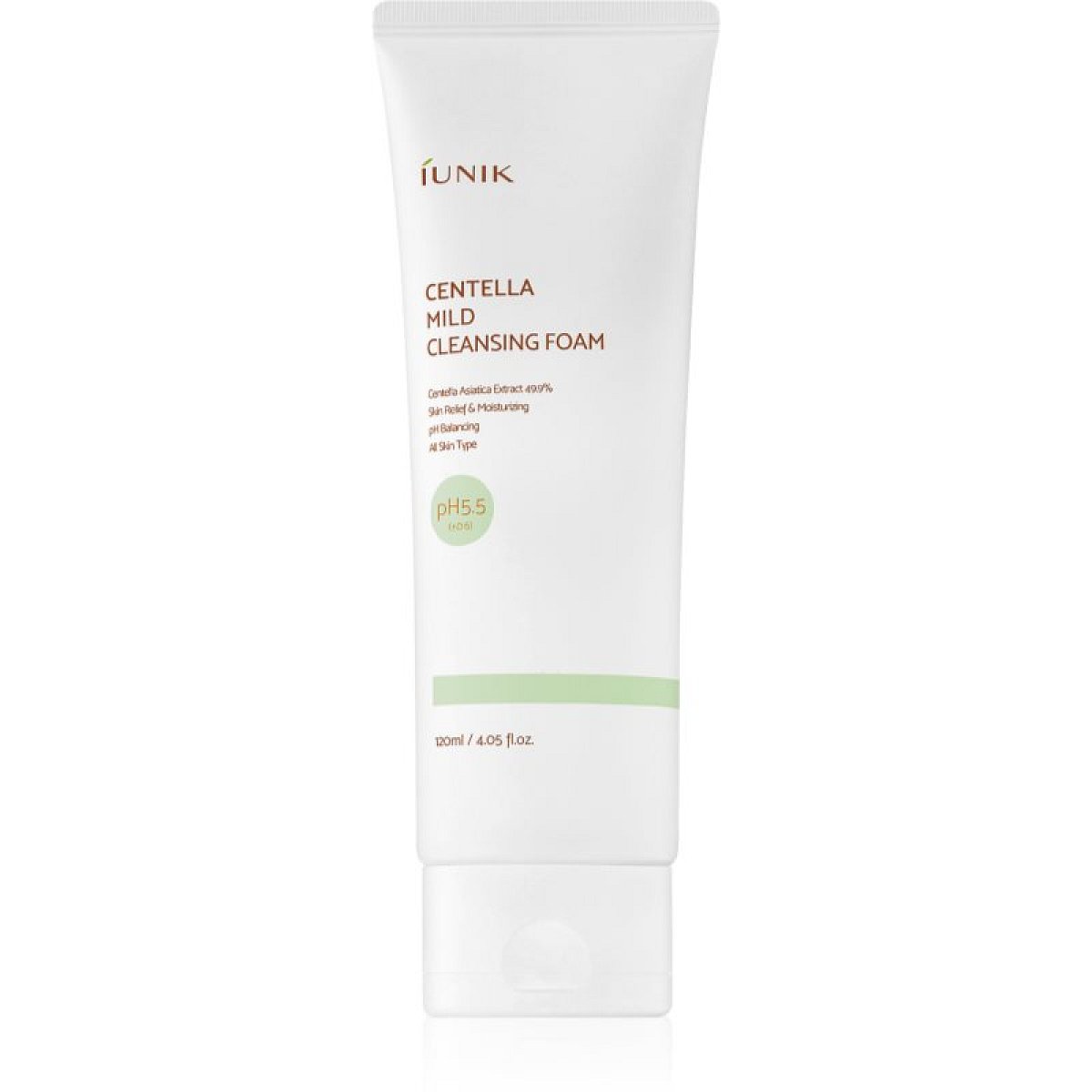 iUnik Centella jemný čisticí pěnivý krém 120 ml