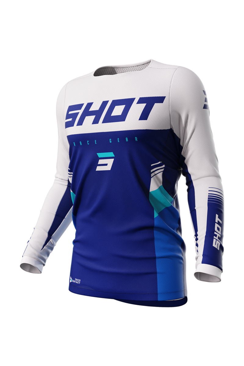 Motokrosový Dres Shot Tracer Modrá 2XL