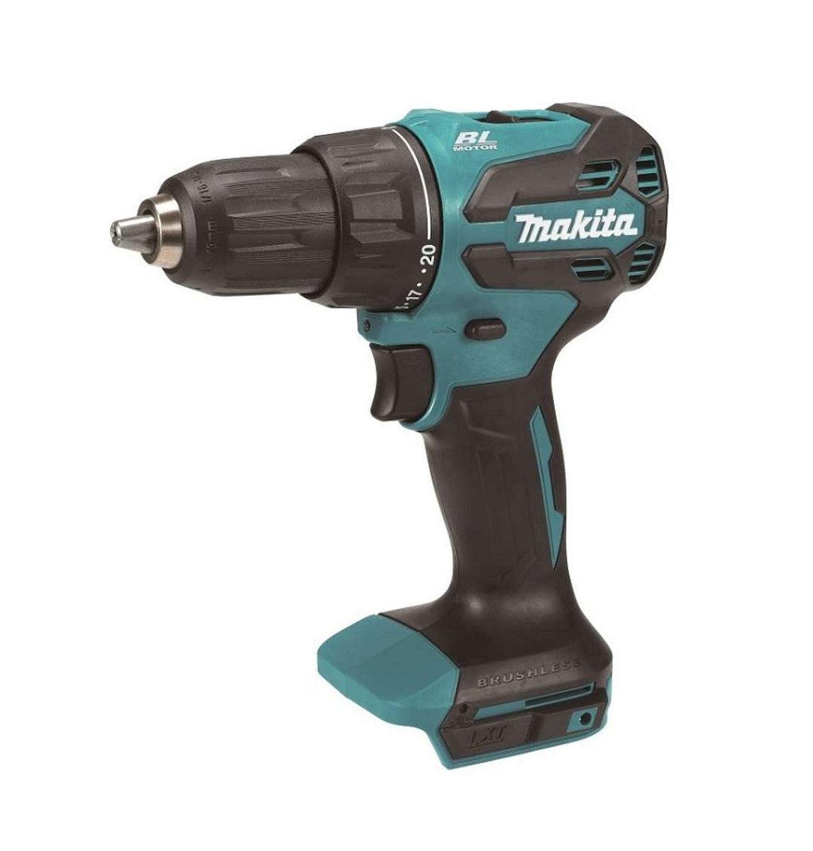 Makita - 18V AKU vrtačka s příklepem, bez baterie a nabíječky DHP490Z