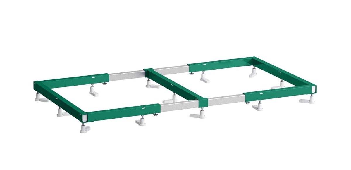 Laufen INEO - Instalační rám pro vaničky Marbond 120-160x150 cm H2957160000001
