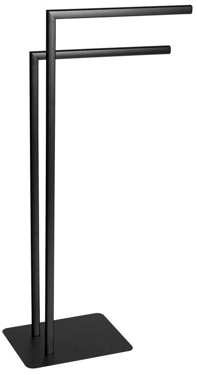 Sapho Gedy Doplňky - Stojan s držákem ručníků, matná černá 133114