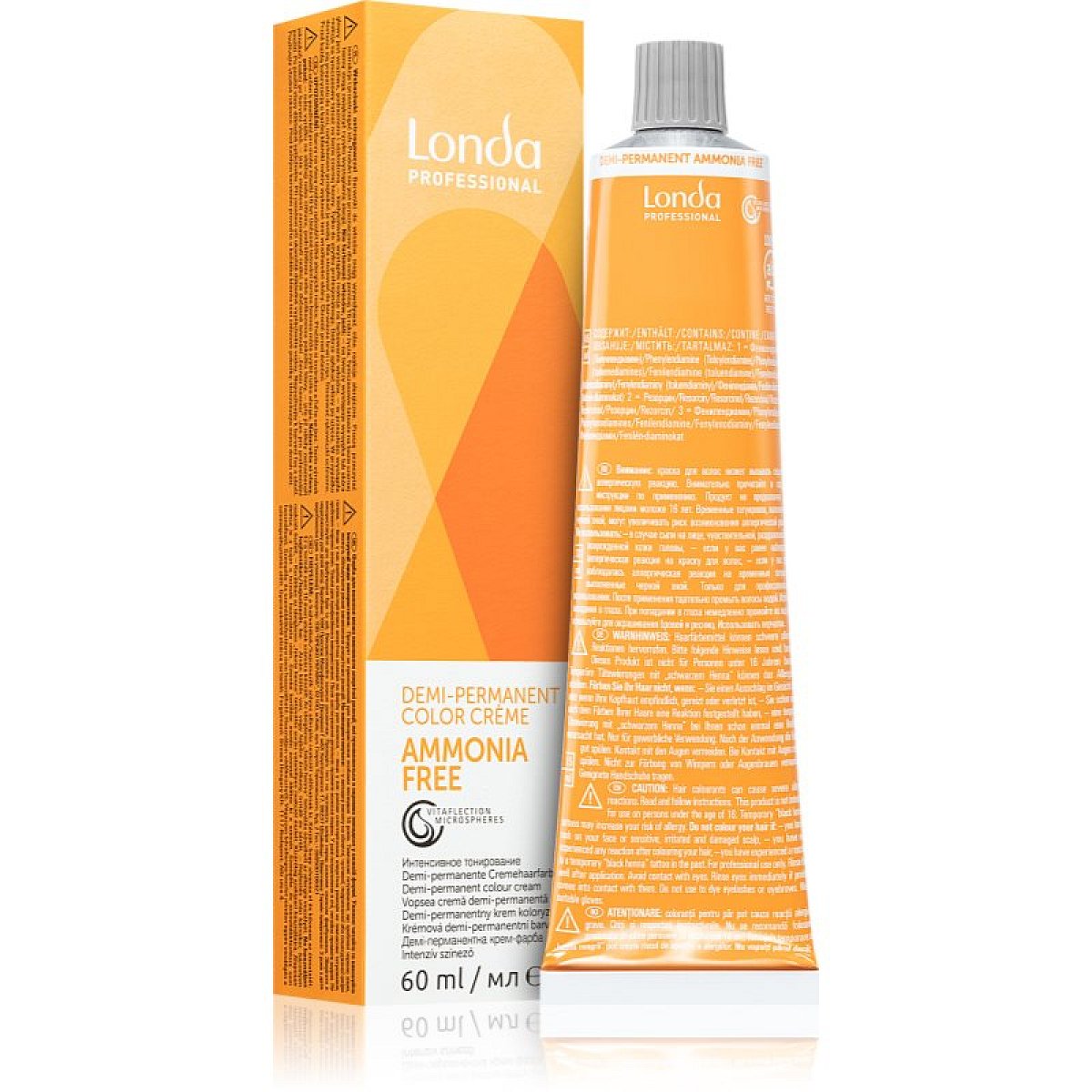 Londa Professional Demi-Permanent Color Demi-Permanent Color Creme demi-permanentní barva na vlasy bez amoniaku odstín 9/16 60 ml