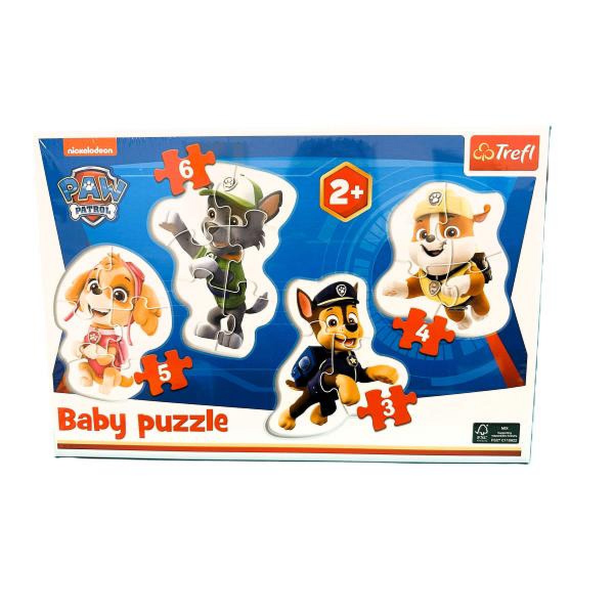 Trefl Baby Puzzle Tlapková patrola
