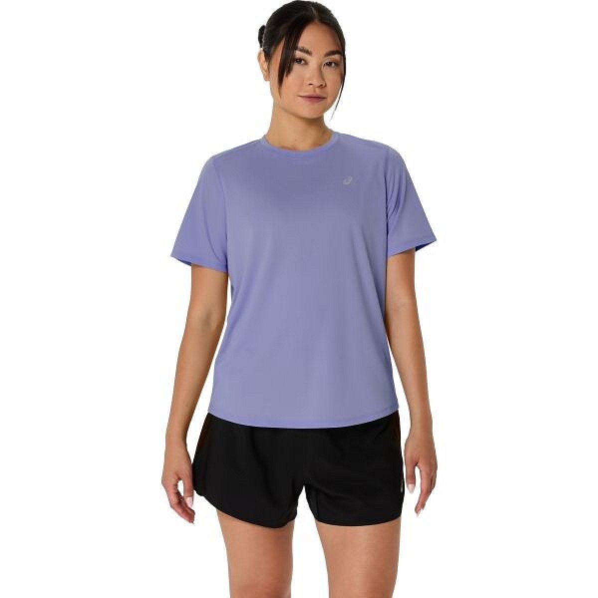 ASICS CORE SS TOP Dámské běžecké triko, fialová, velikost