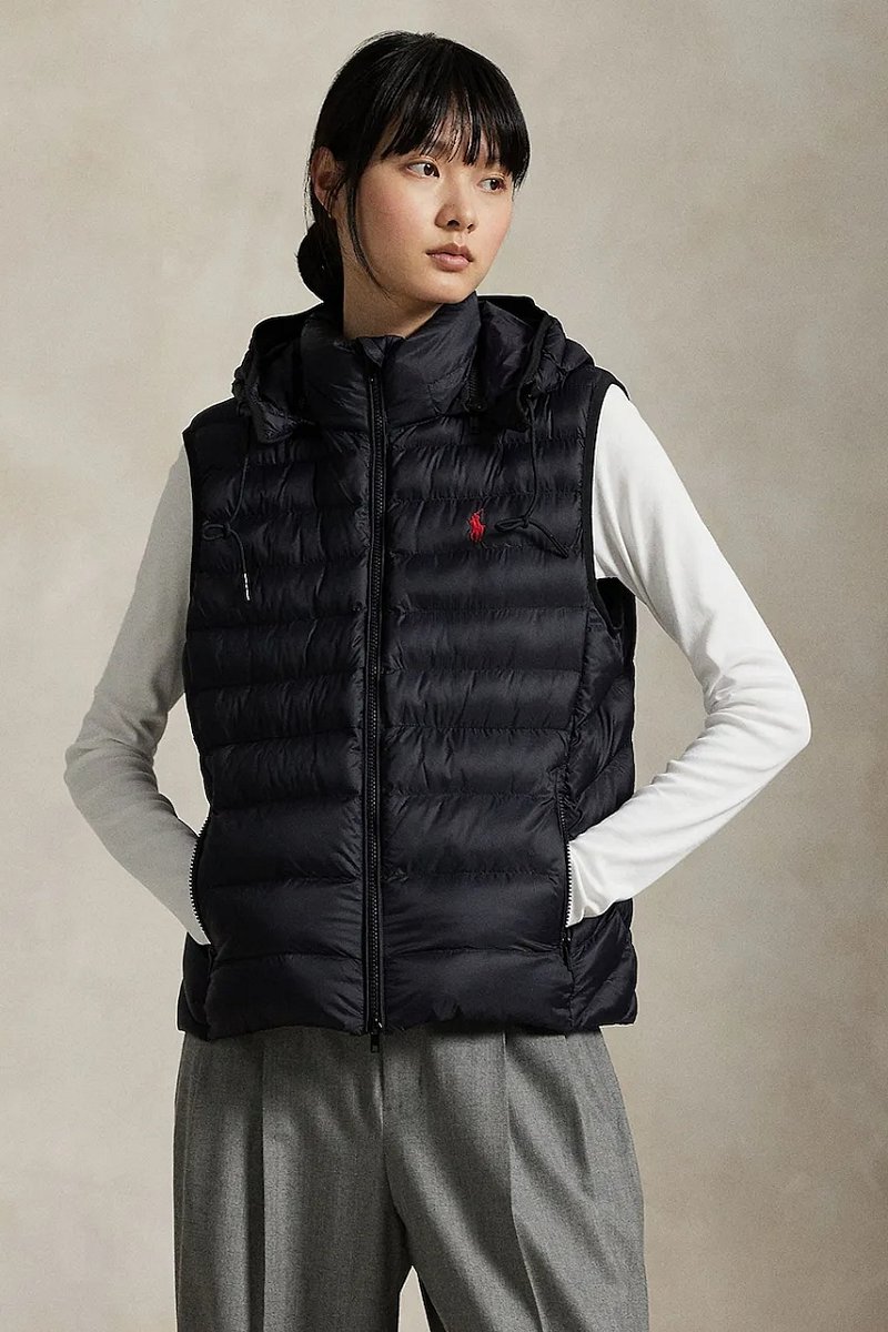 Vesta Polo Ralph Lauren dámská, hnědá barva, zimní, 211958935
