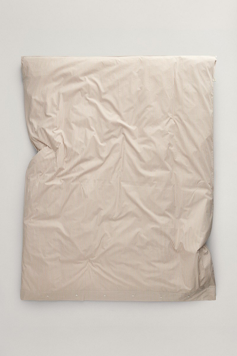 POVLEČENÍ GANT SHIRT STRIPE SINGLE DUVET 140X200 DRY SAND