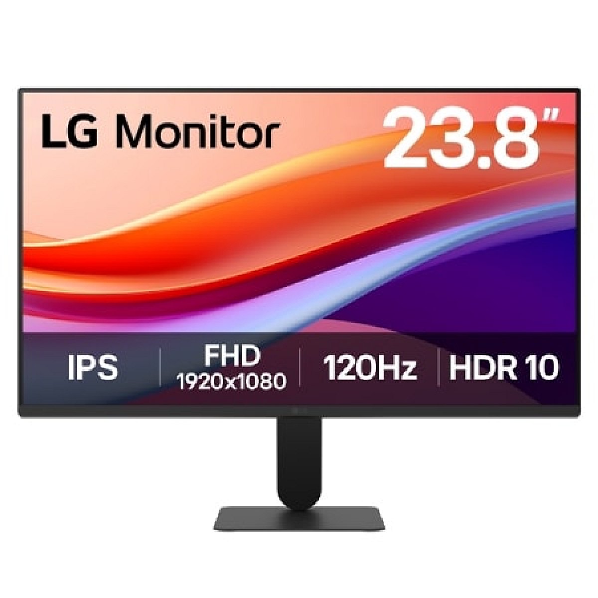 24" FHD IPS monitor s obnovovací frekvencí 120 Hz, podporou HDR10 a tenkým stojanem