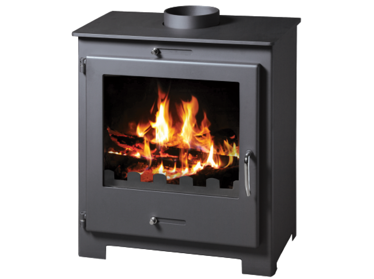Krbová kamna s výměníkem VICTORIA Nero Lux BO HO3052