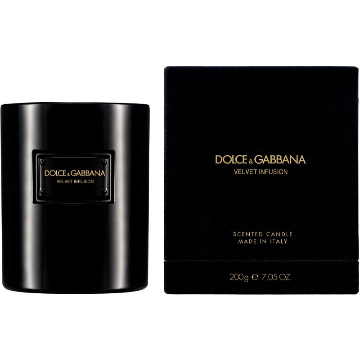 Dolce&Gabbana Velvet Infusion Scented Candle vonná svíčka 200 g