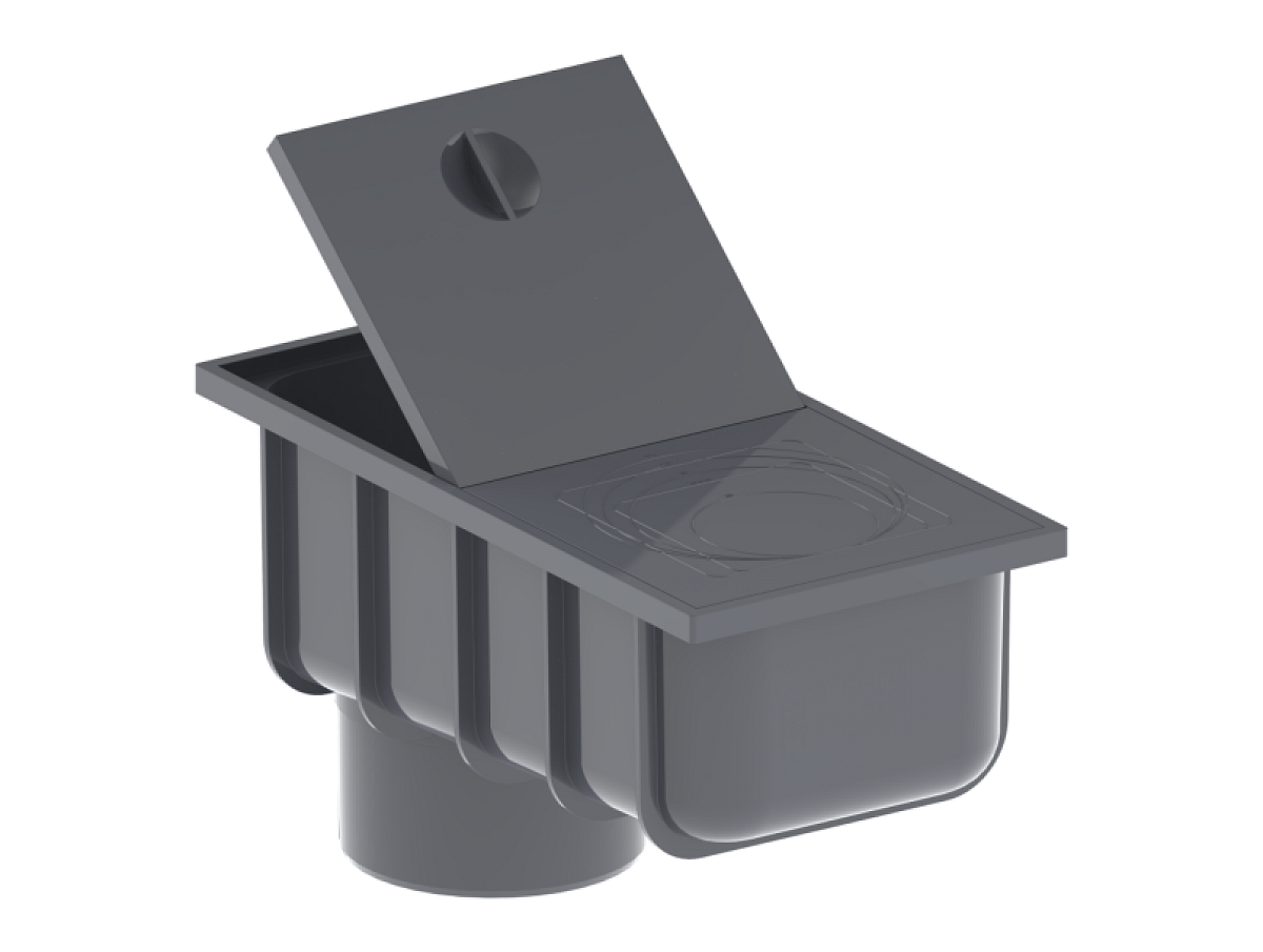 Gutta GuttaKROP lapač střešních splavenin, 80 x 80/110