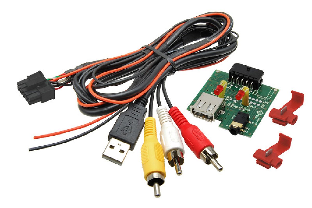 USB + JACK konektor Kia