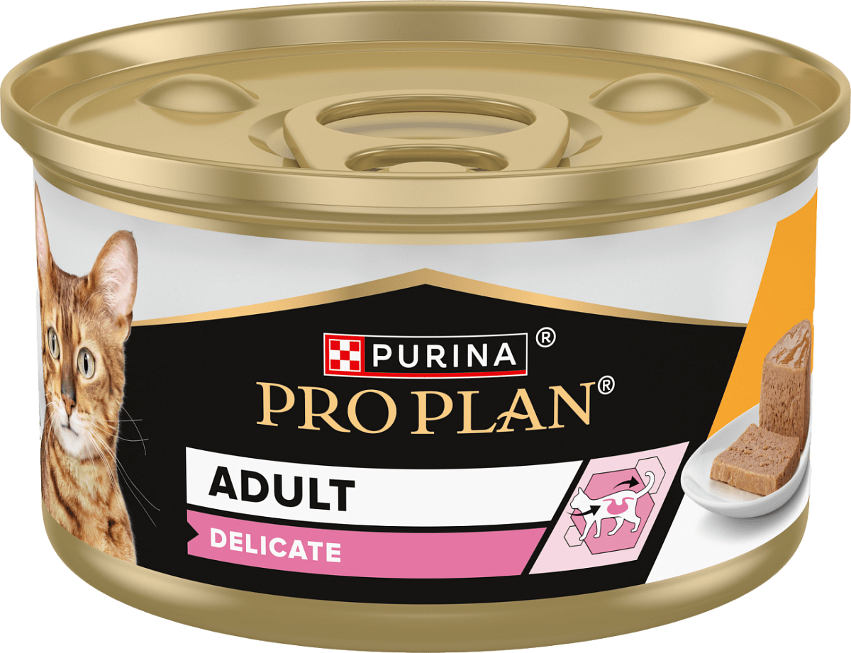 Paštika Pro Plan Cat Delicate s kuřetem 85 g