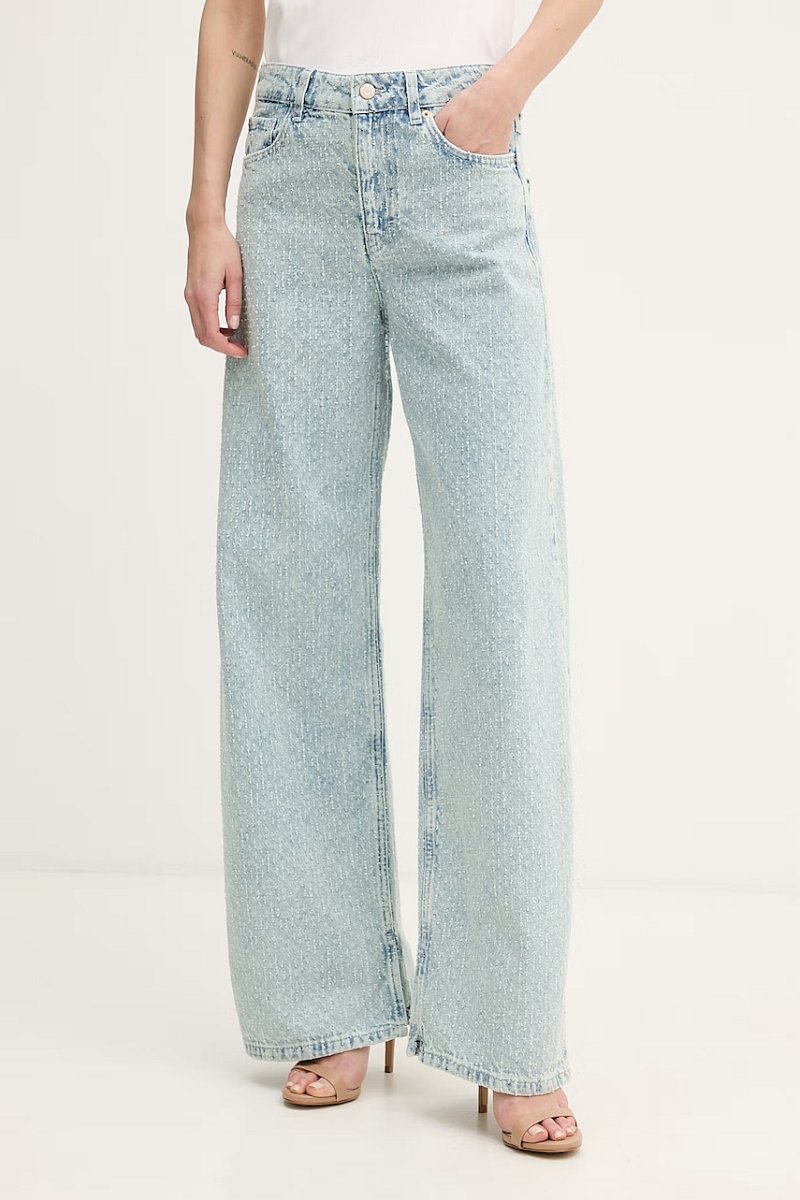 Sisley wide leg džíny dámské
