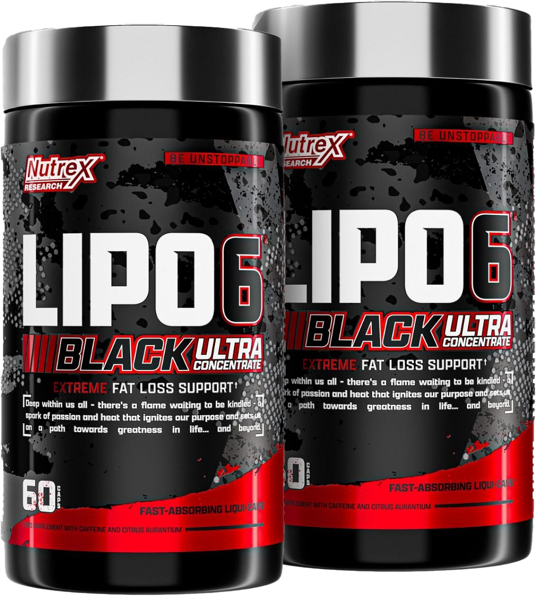 2x Nutrex Lipo 6 Black Ultra Concentrate 60 kapslí