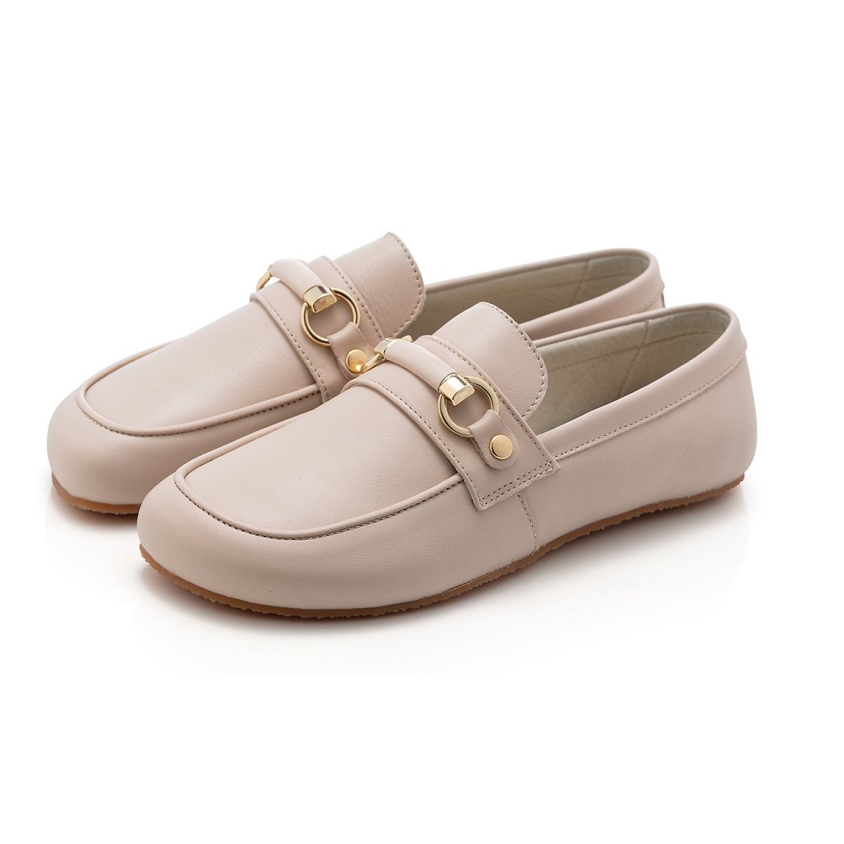 Barefoot mokasíny VERSA Beige OUTLET