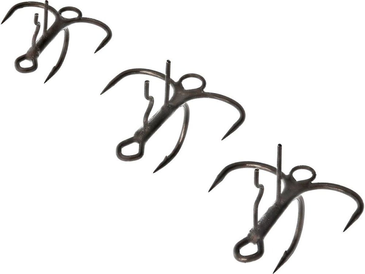 Westin trojháčky add-on treble black nickel - velikost 8 5 ks