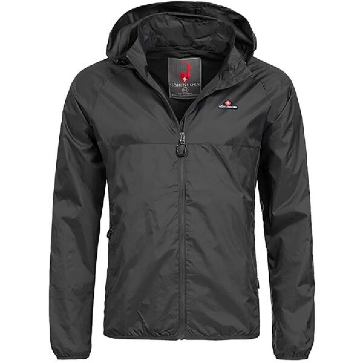 HOHENHORN RIGI Pánská větrovka, černá, velikost