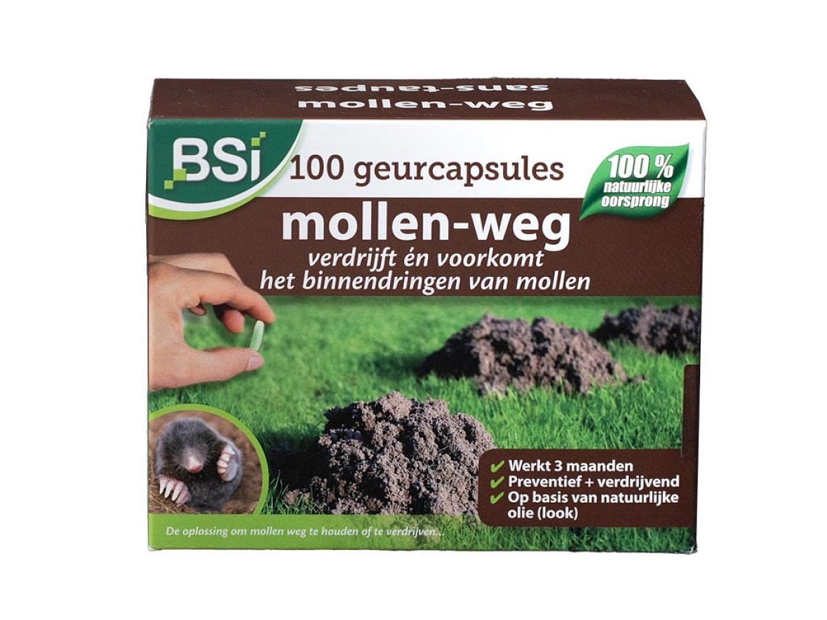 BSI Odpuzovač krtků, 50 sáčků, přírodní