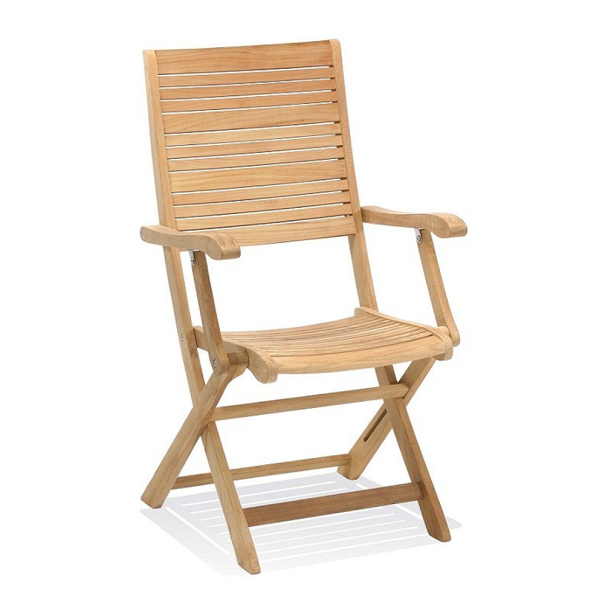 Skládací židle s opěrkami