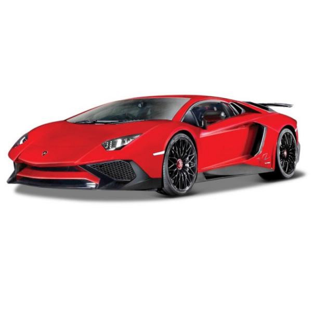 Bburago 1:24 Plus Lamborghini Aventador LP 750-4 SV Červená