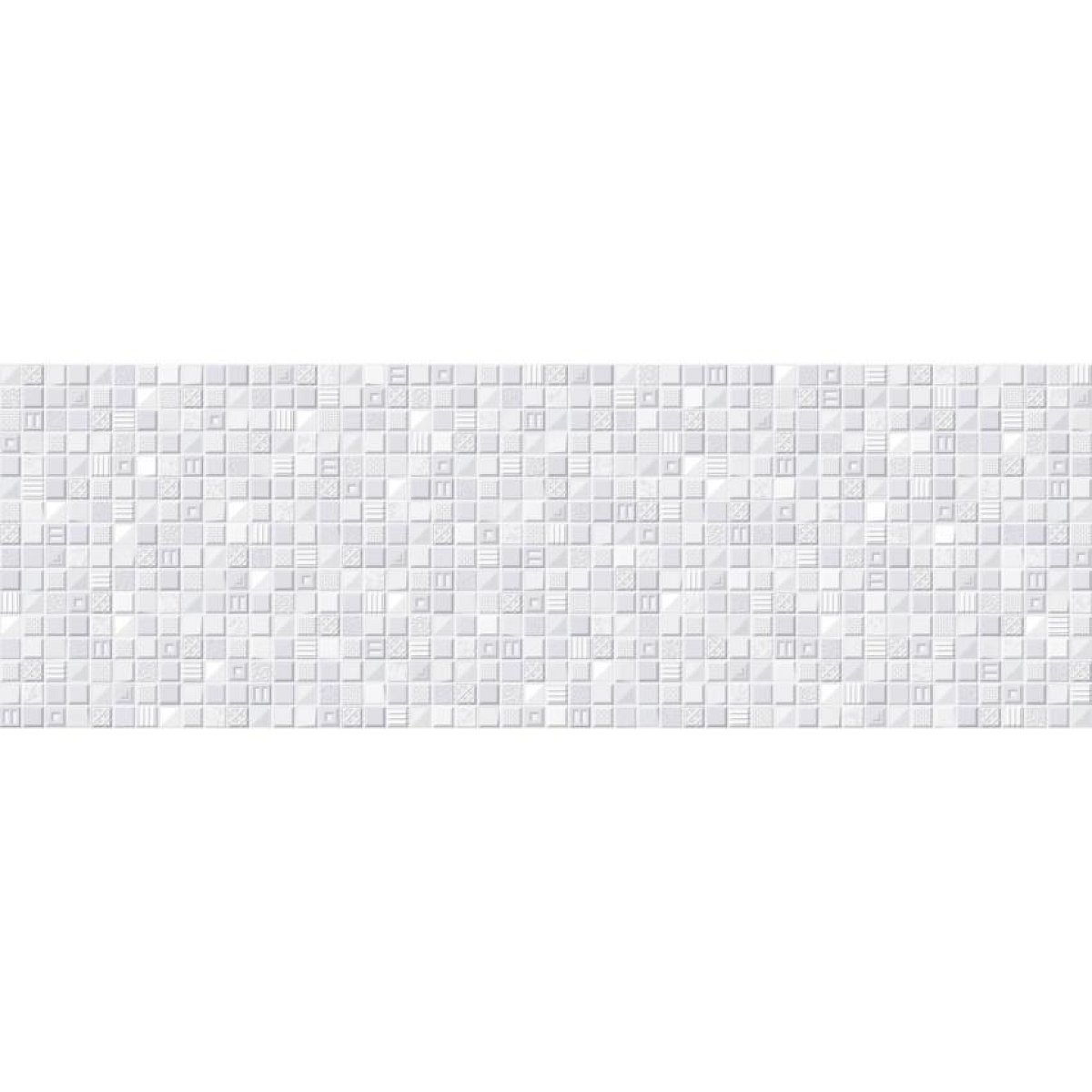 Nástěnný obklad Glass blanco 25/75