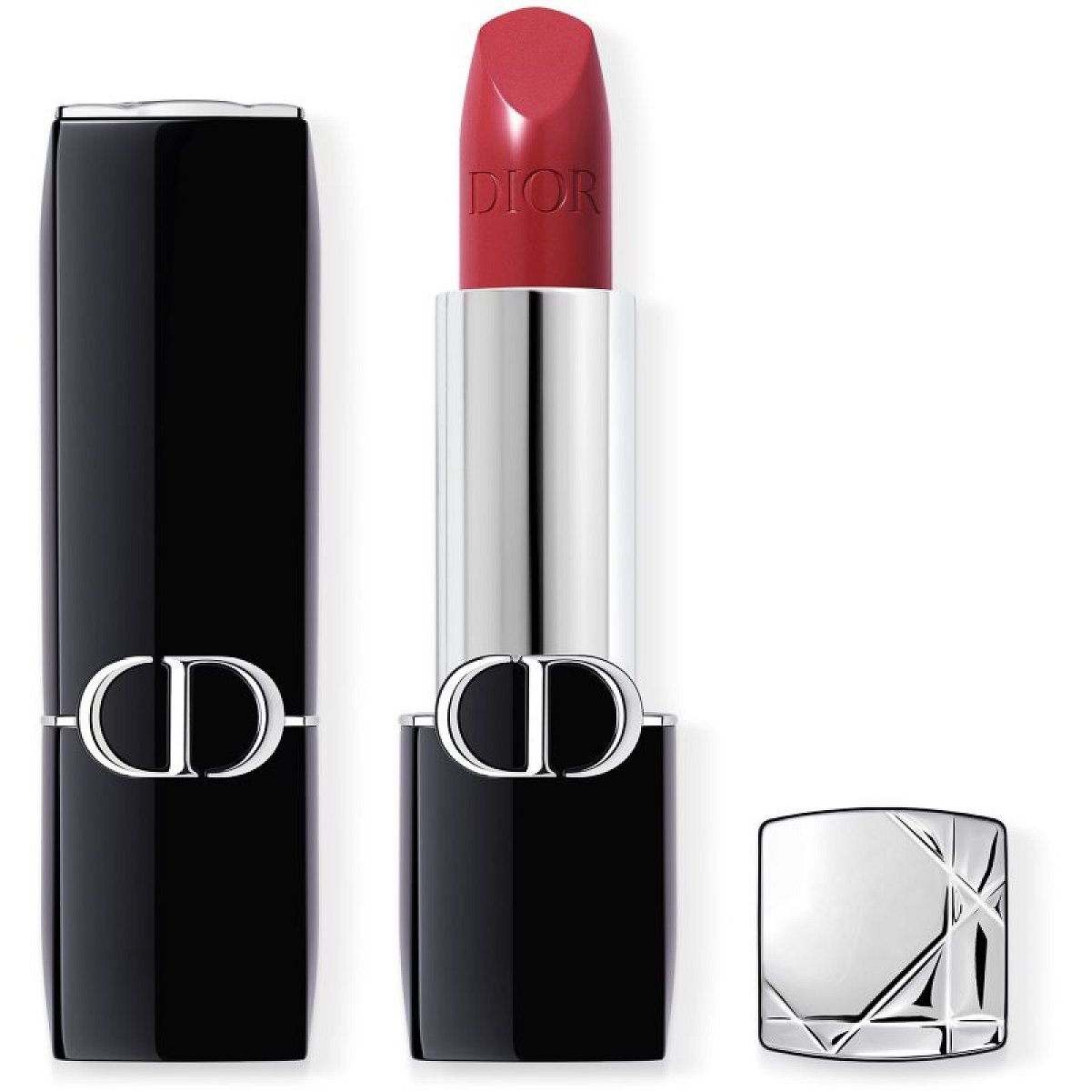 DIOR Rouge Dior dlouhotrvající rtěnka plnitelná odstín 525 Chérie Satin 3.5 g