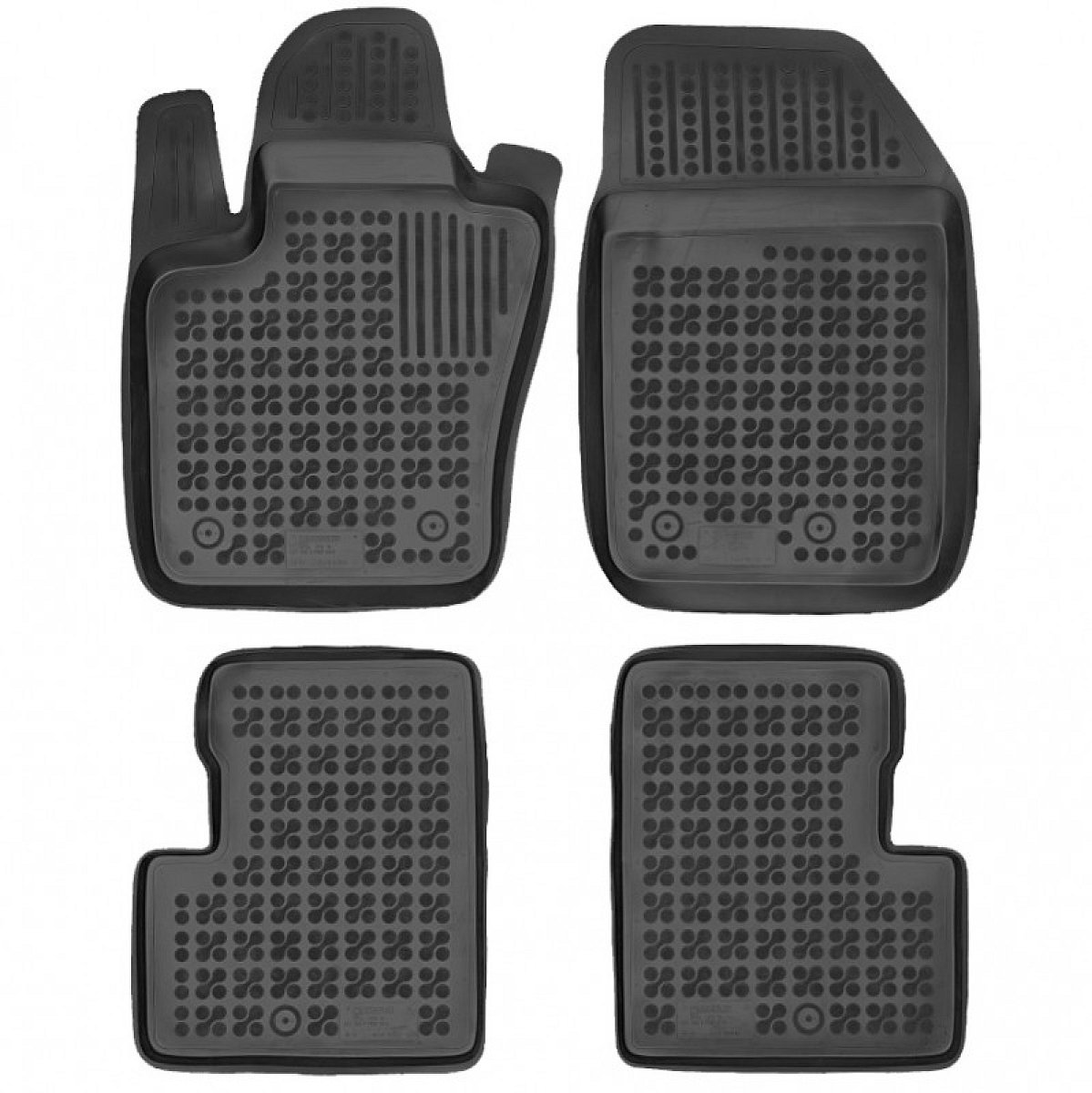 Gumové autokoberce Fiat 500X 2014-