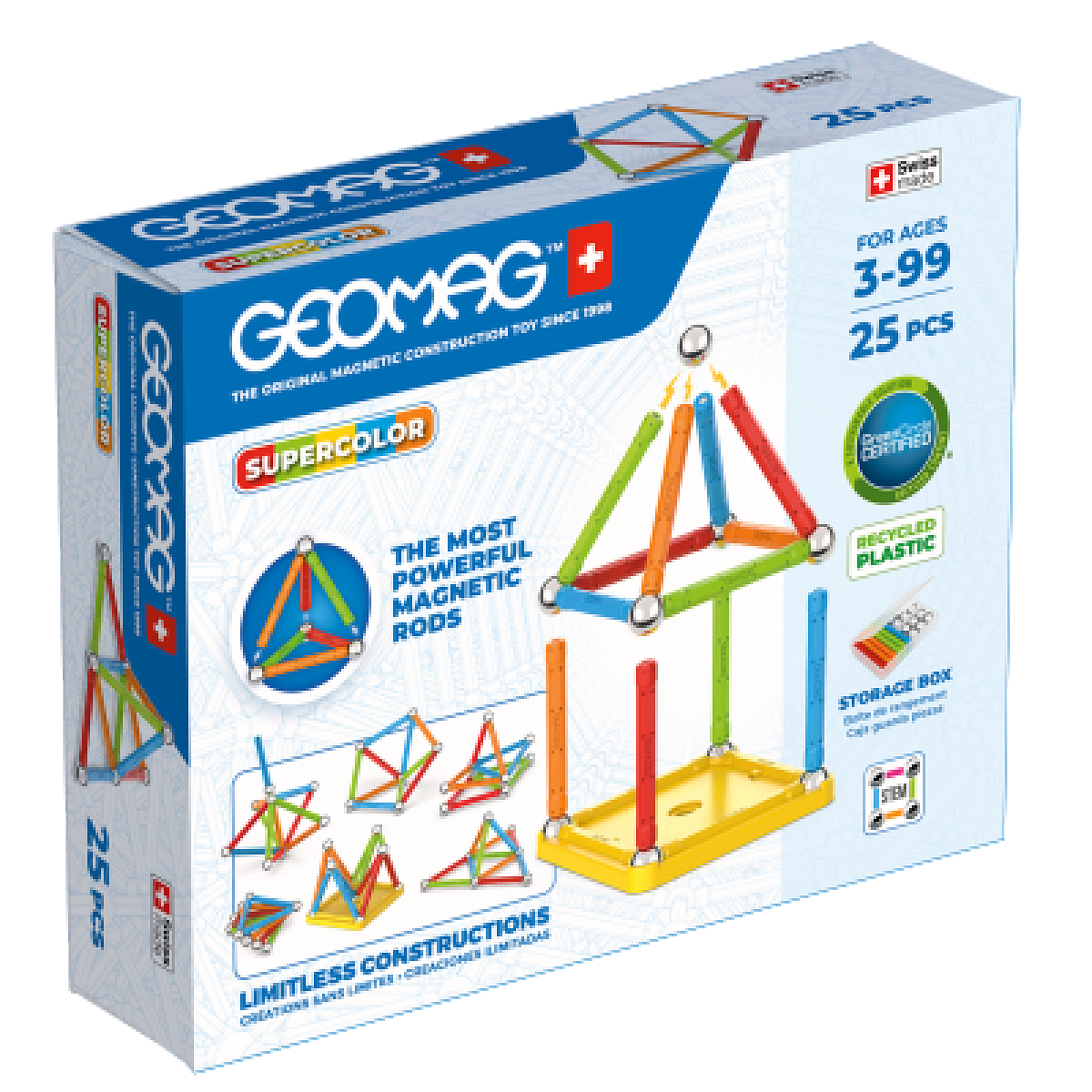 Geomag Supercolor 25 dílků