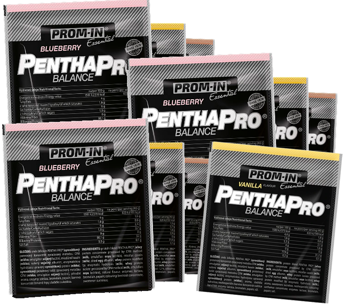 10x Prom-In Pentha Pro Balance 40 g čokoláda-kokos