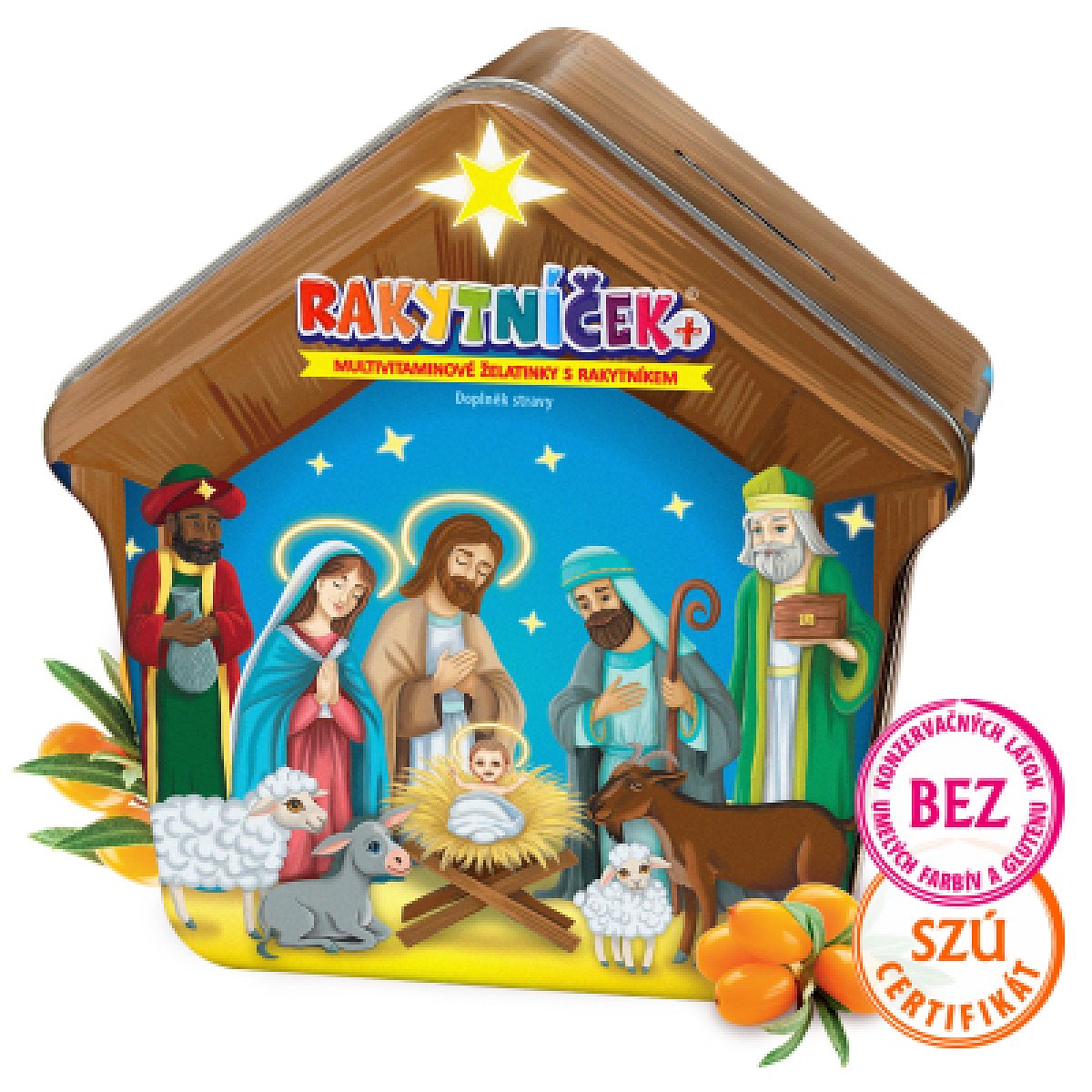 RAKYTNÍČEK+ želatínky - Betlehem