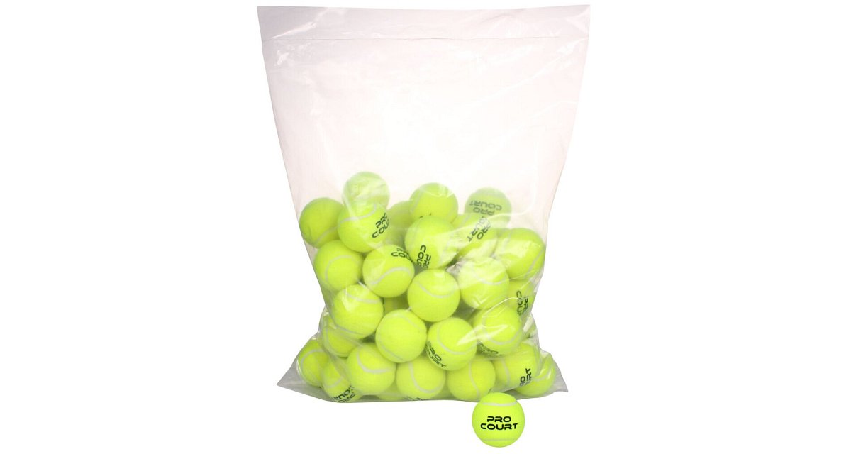 Pro Court tenisové míče 60 ks, 1 balení