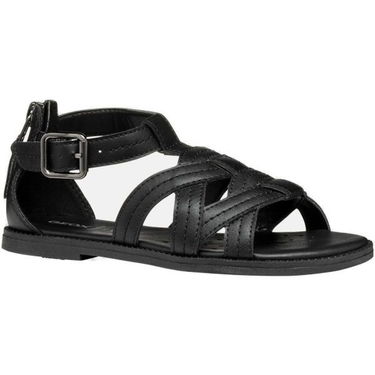Geox J SANDAL KARLY Dívčí sandály, černá, velikost