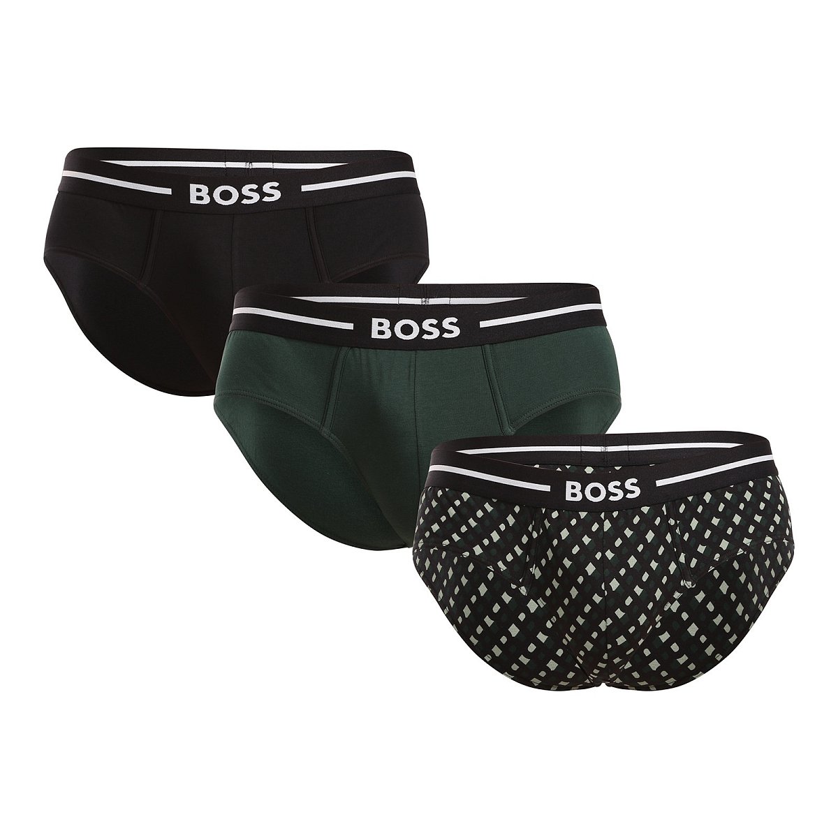 3PACK pánské slipy BOSS vícebarevné (50520164 975) M