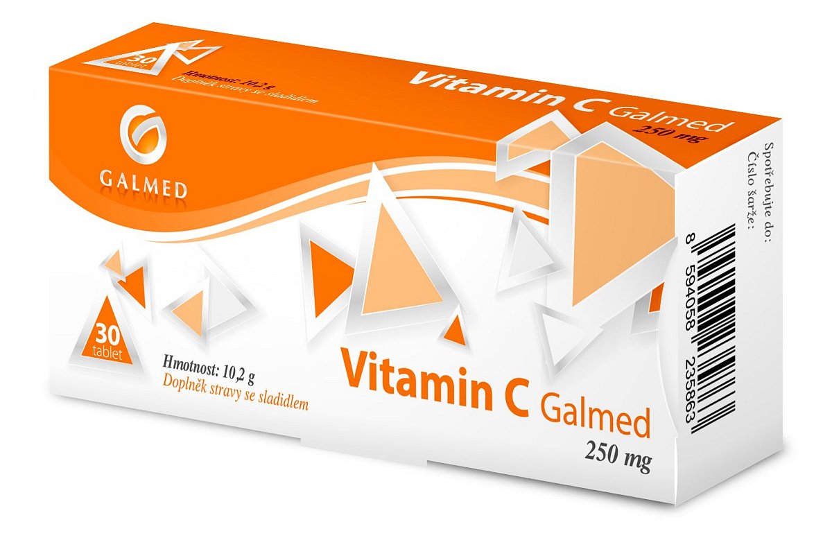 Galmed Vitamín C 250 mg 30 tablet