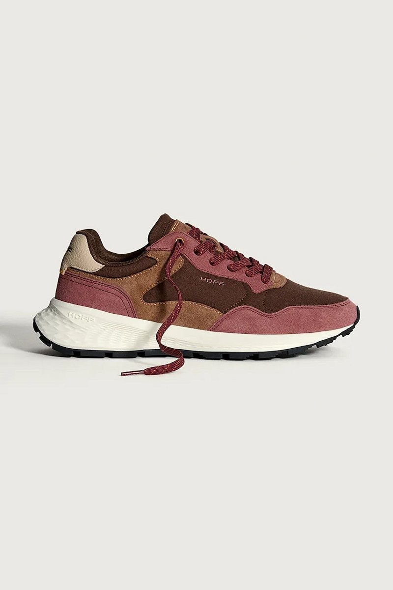 Tenisky Hoff CITY MKII BURGUNDY M pánské, vínová barva, 22535607