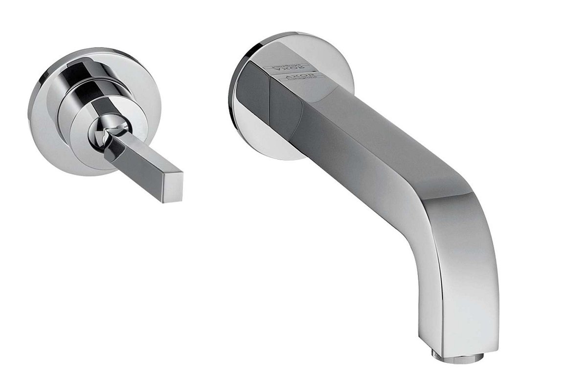Axor Citterio - Umyvadlová baterie pod omítku, 2-otvorová instalace, chrom 39116000